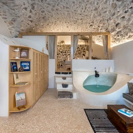 Canava #1 In Santorini Private Pool فيلة *