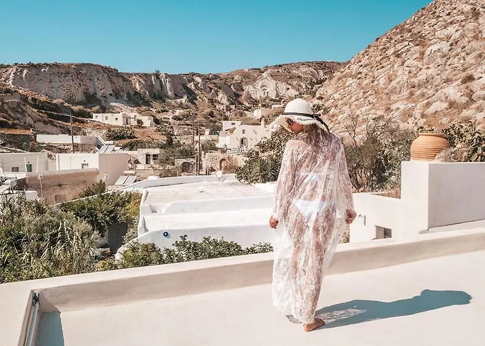 Canava #1 In Santorini Private Pool 别墅 *