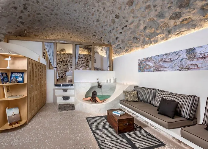 Canava #1 In Santorini Private Pool 别墅 *